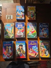 Walt Disney x10 Films FR K7