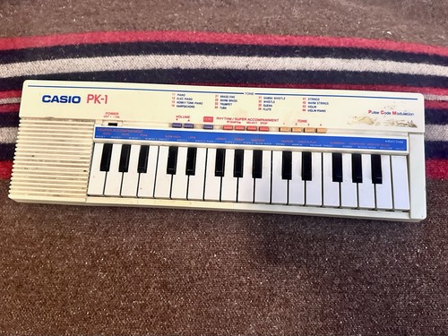 Vintage casio keyboard - vintage, mini