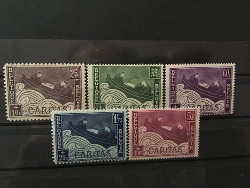 Belgique 1927 cob 249 253 - 249,