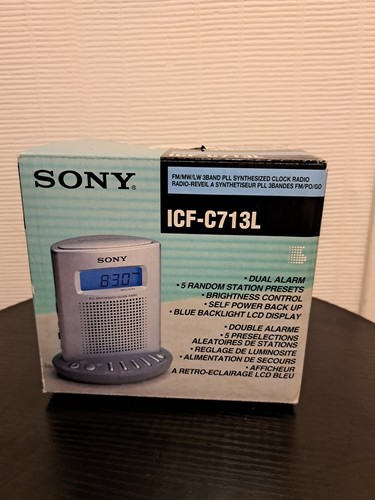 Radio réveil sony icf - radio-réveil,