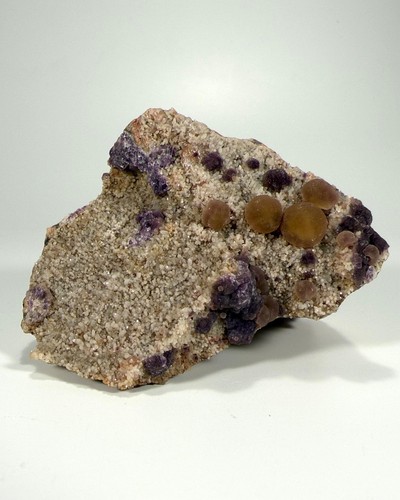 Fluorite fluorine globulaire - fluorine,