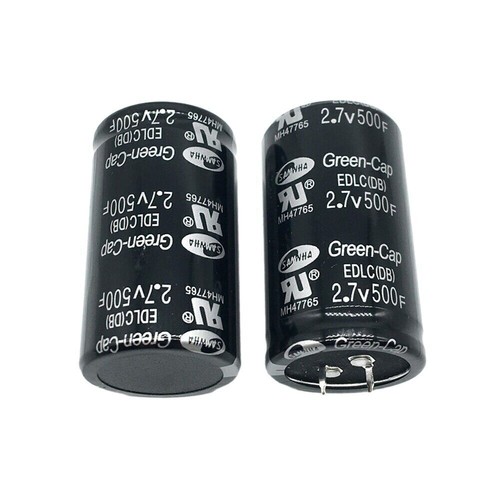 2pcs 500f super - 2.7v, farad