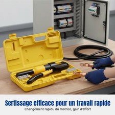 Pince à sertir hydraulique