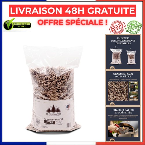 Granulés bois 100 hêtre - de,