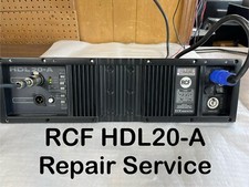 RCF HDL 20-A .  Speaker Module Repair/Rebuilt  service!