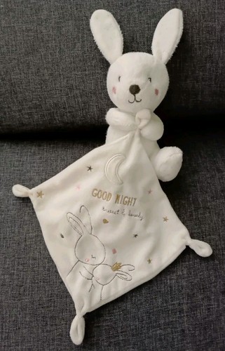 1768 doudou lapin mouchoir - lapin,