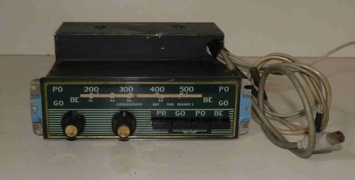 Très rare autoradio vintage