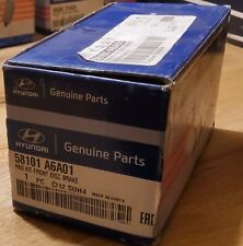 Genuine Hyundai Front Brake Pads 58101A6A01