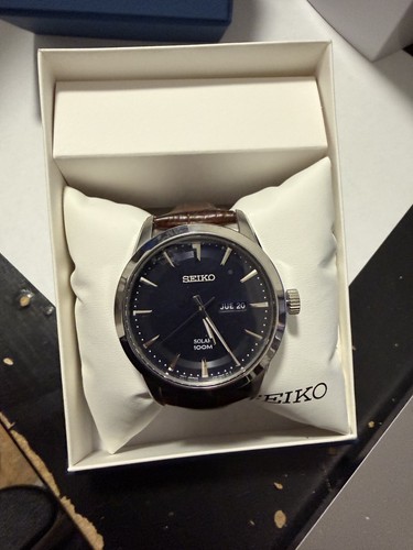 Seiko mens premier solar - seiko,
