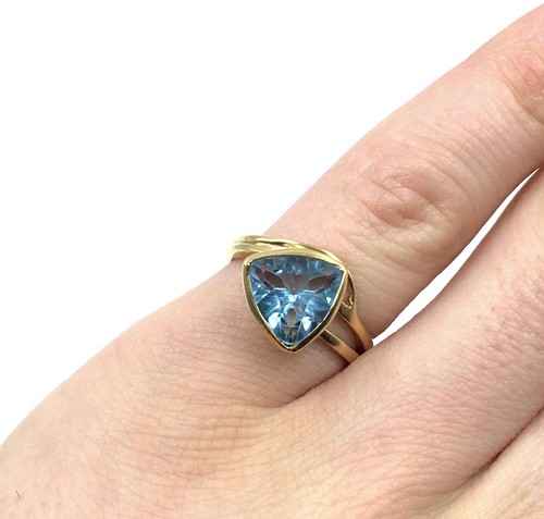 Bague argent 925 plaqué or - argent,