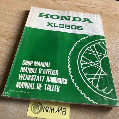 Honda xl250s 1981 - b, 250