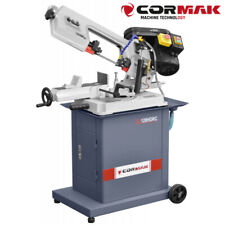 CORMAK BS128HDRC scie à ruban gravitaire pour metaux métal 400V 150mm 550W 