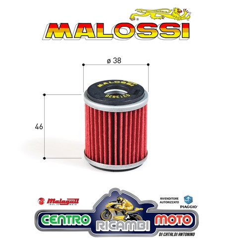 Filtre huile malossi red - filtre,