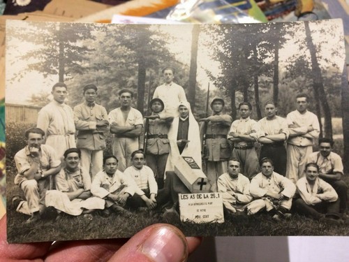 Apres guerre groupe soldats - apres, de