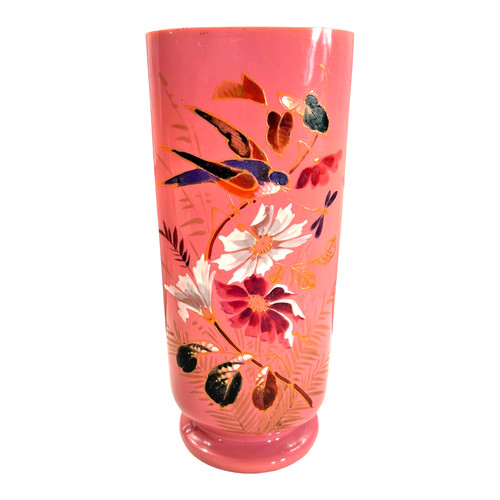 Antique french painted floral - antique,