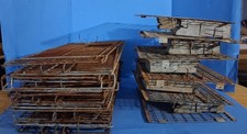 Vintage 1950s Small Cage Wire Panels from Old Chinchilla  Production Ranch