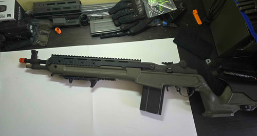 Tech m14 gbbr with - ra-tech,