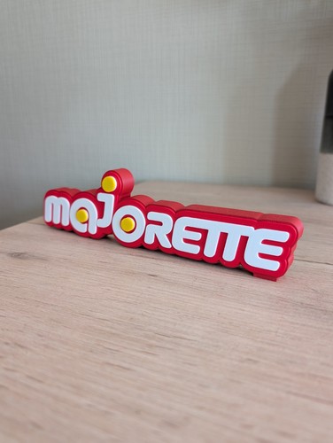 Logo majorette enseigne - enseigne, déco