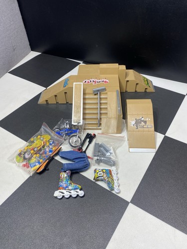 Fingerboard skate park - fingerboard,