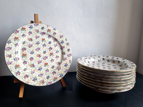 Assiettes creuses en - 8+1,