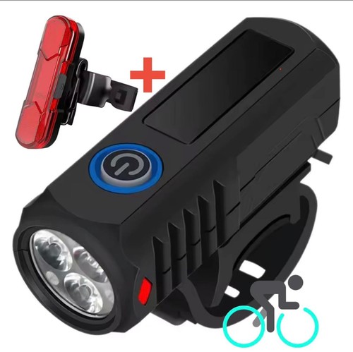 Lampe vélo rechargeable usb - lampe,