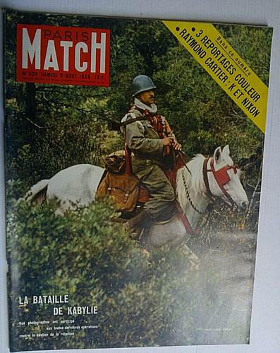 Paris match 539 bataille - paris,