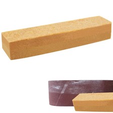 Abrasive rubber cleaning block