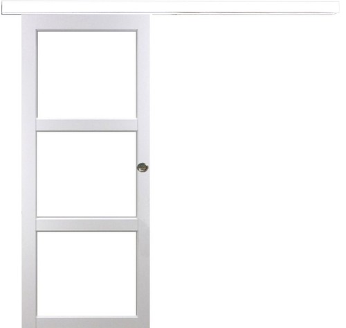 Porte coulissante kenya blanc - porte,