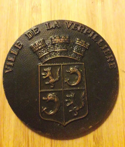 Médaille uniface ville la - mÉdaille, de