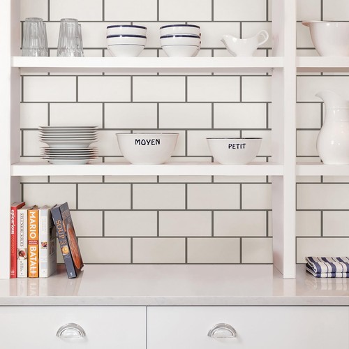 Wallpops carreaux dosseret - carreaux, de