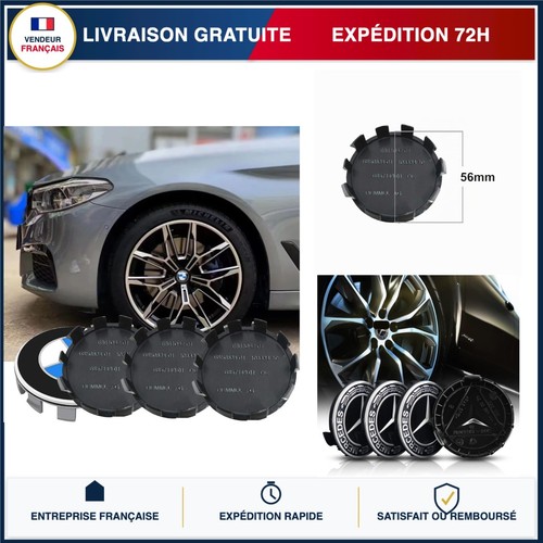 Cache moyeu bmw - moyeu, 68mm