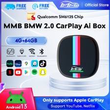 For BMW Carplay Multimedia Ai box CarPlay Ai Box Adapter with Youtube/Netflix US