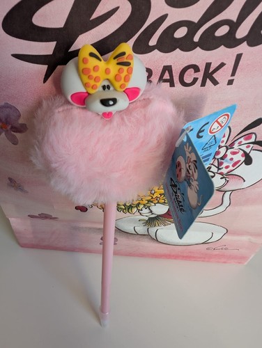 Diddl back pompom pen - is,
