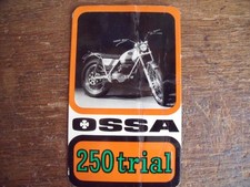 OSSA 250 Trial manuel