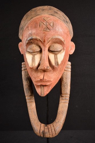 Masque ancien chokwe africain - chokwe,