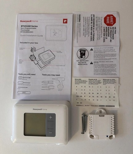 Honeywell rth5160 - honeywell,
