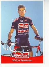 CYCLISME carte WALTER BENETEAU
