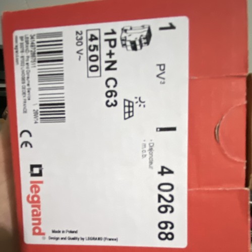 Lot legrand disjoncteur - 6,