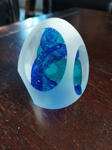 Sulfure oeuf paperweight - oeuf,