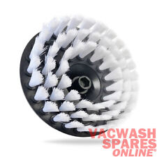 SOFT BRISTLE DRILL BRUSH - CARPET, MATS, UPHOLSTERY - 120MM - VALETING & DETAIL