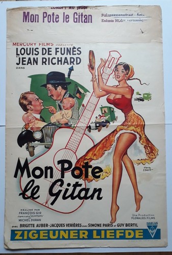 Mon pote gitan affiche - -,