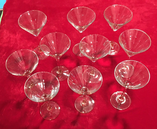 Lot verres cocktail couleur - lot,