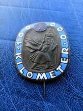 VW 100.000 km BADGE COX BUG BEETLE KÄFER SPLIT OVAL VW