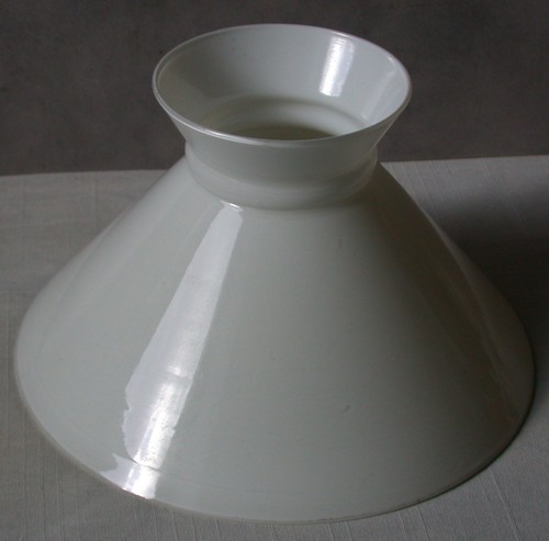 Abat jour opaline blanche - opaline,