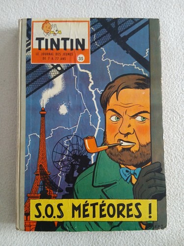 Tintin album reliure editeur - reliure,