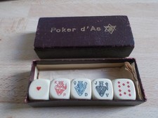 Ancien jeu de poker d'as LJR ( LES JEUX RÉUNIS )