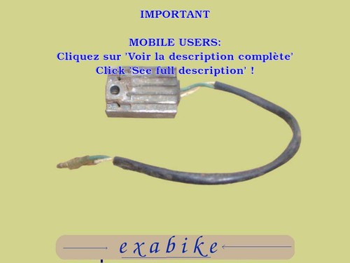 Regulateur pour honda - regulateur, xr