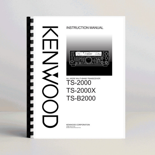 Kenwood 2000 instruction - kenwood,