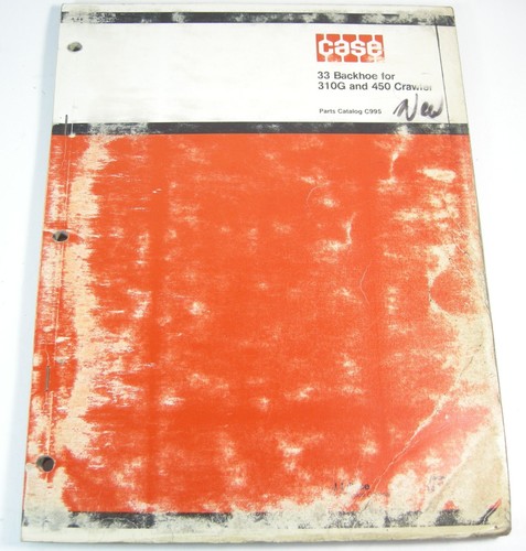 Original case backhoe - original, 33