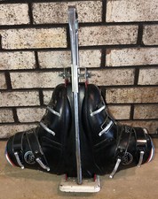 Trappeur Elite Jr brand Downhill Ski Boots size 4? Made France vtg Old School